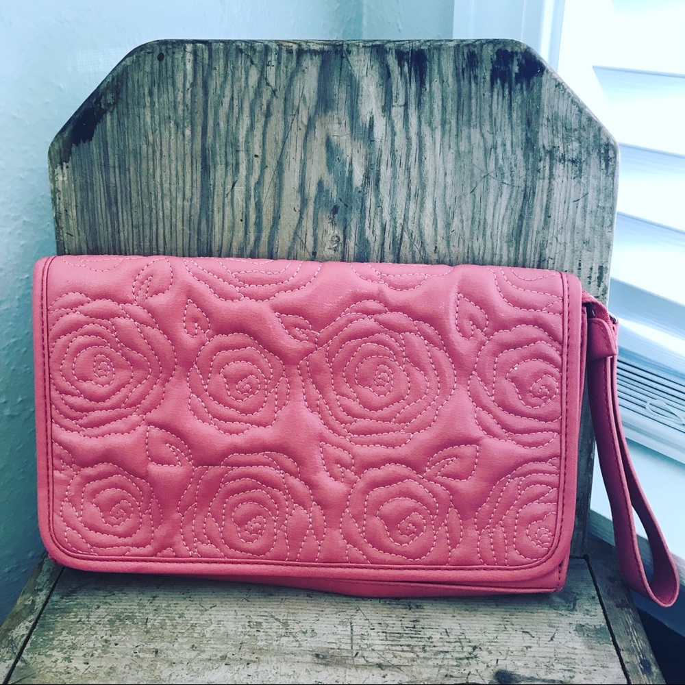 Pink handbag